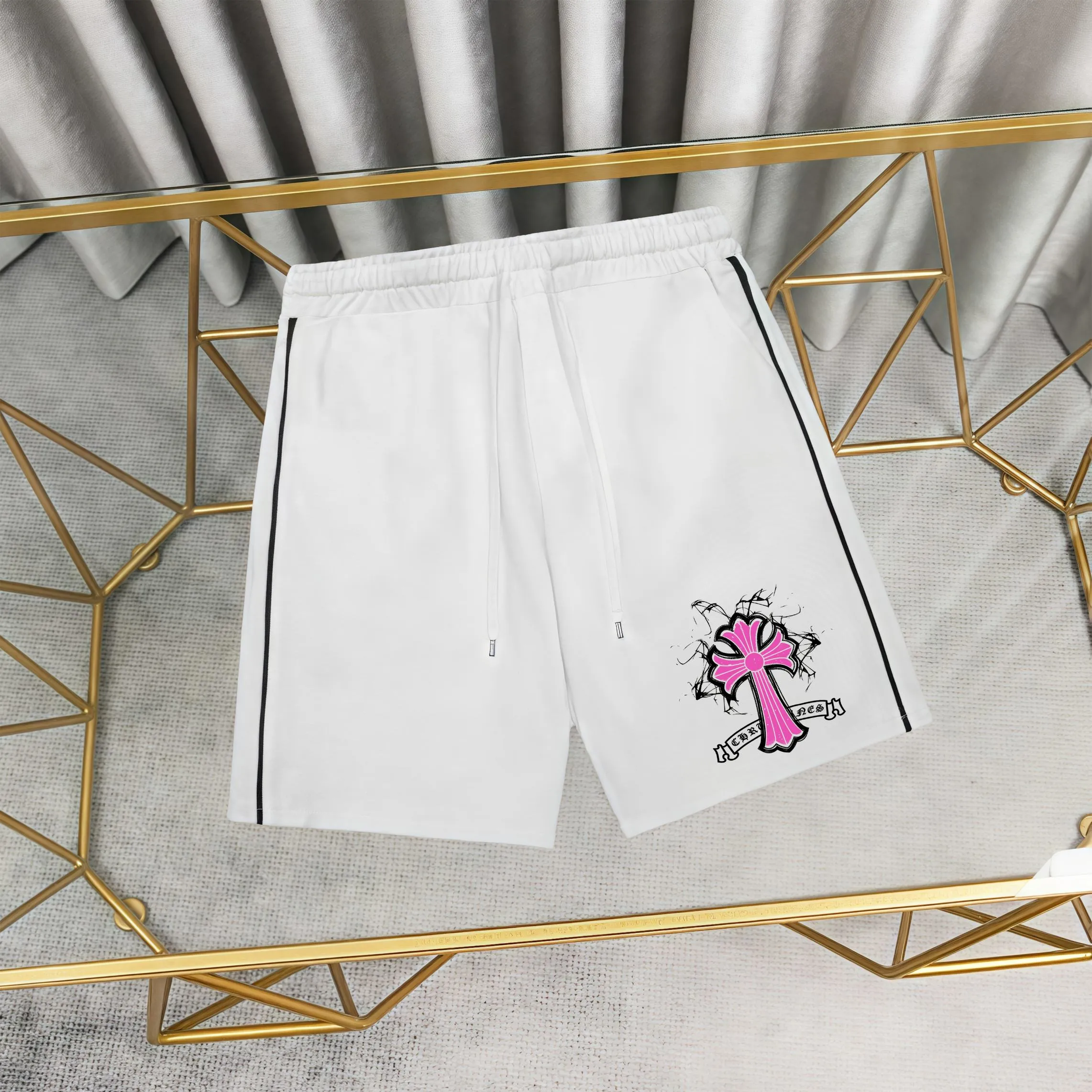 105 Chrome Hearts 1:1 1×1 Same Style logo OS ：Black，White Size：XS-L